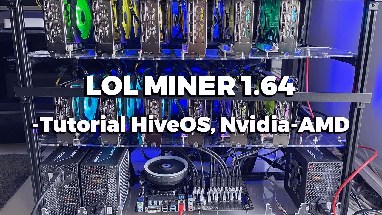 LOLminer 1.64 máxima eficiencia minando Kaspa