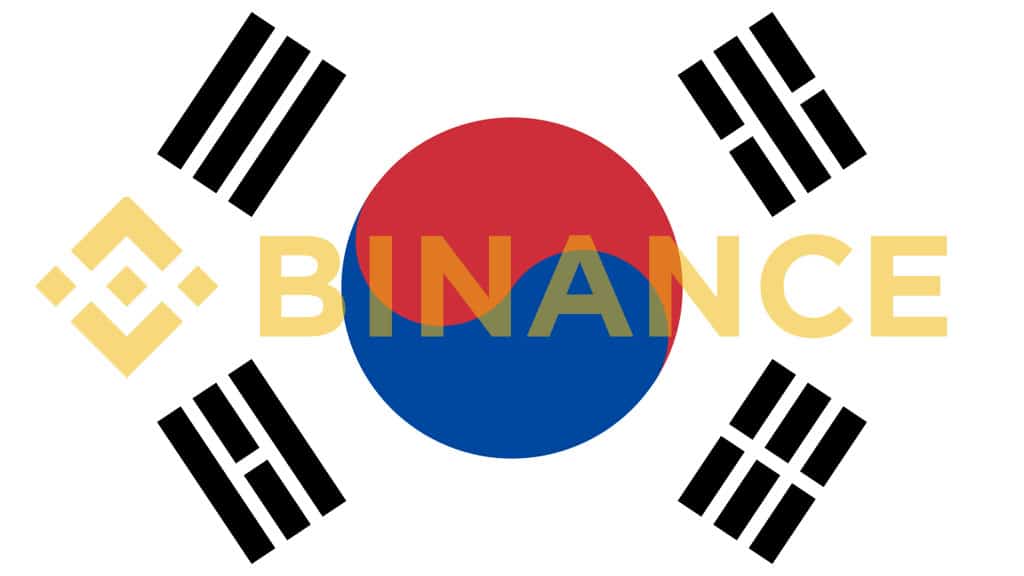 binance vuelve a corea del sur